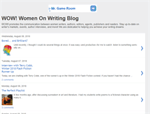 Tablet Screenshot of muffin.wow-womenonwriting.com